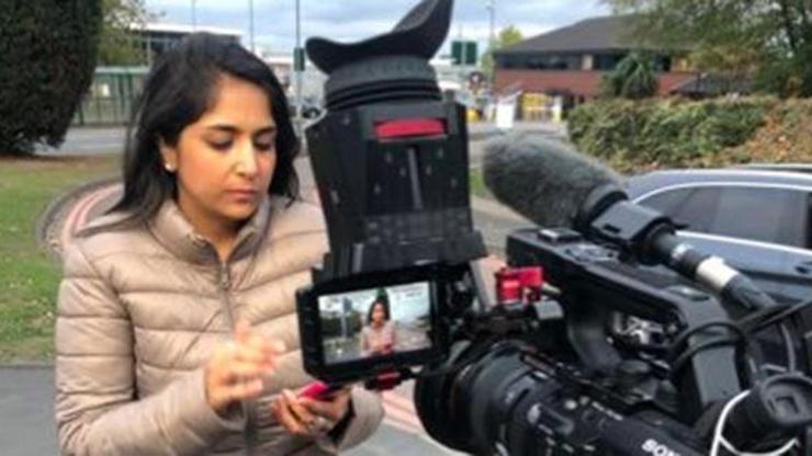 İngilterede BBC muhabirine canlı yayında ırkçı saldırı