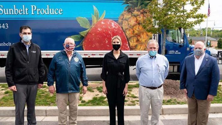 Asistanında koronavirüs çıkan Ivanka Trumptan maske önlemi