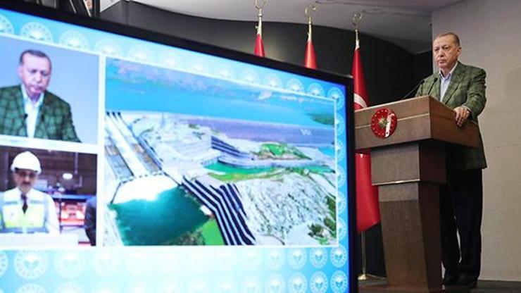 Cumhurbaşkanı Erdoğan açılışını yaptı: Ilısu Barajında elektrik üretimi başladı