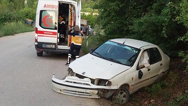 Sürücü yaşamını yitirdi 15 dakika arayla iki kez şarampole devrildi