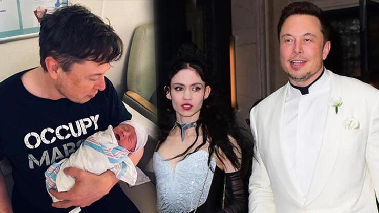 Elon Musk ve Grimes bebeklerinin adını değiştirdi