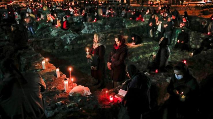 AP dünyaya servis etti: Koronavirüs nedeniyle Karadenizde gecikmeli tören