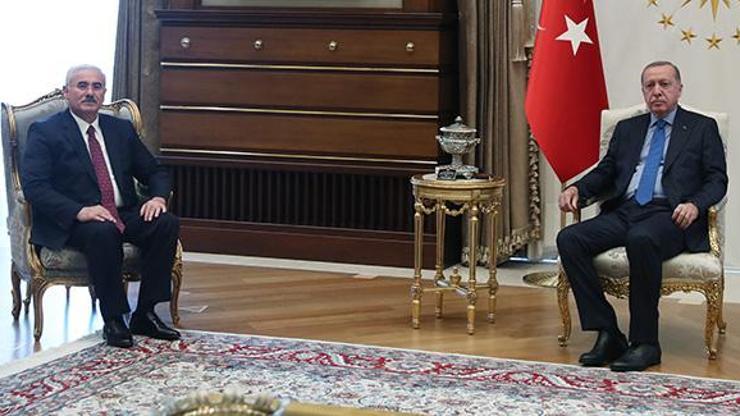 Cumhurbaşkanı Erdoğan, Yargıtay Başkanı Akarcayı kabul etti