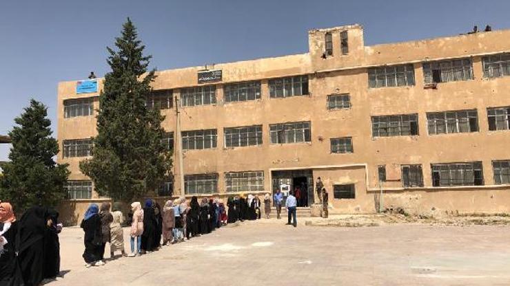 MSB: Suriyeli öğrencilerin, sınıf bitirme sınavları başladı