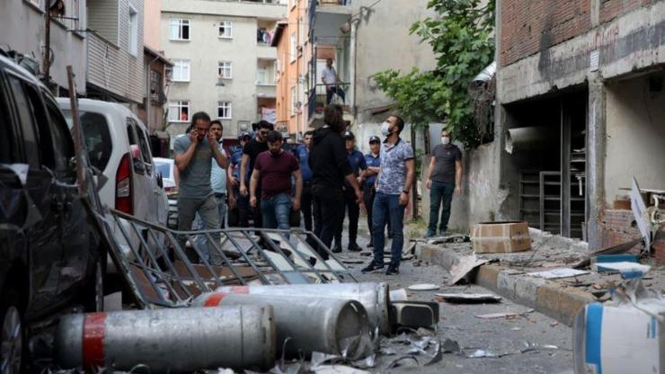 Son dakika: Beyoğlunda iş yerinde patlama | Video