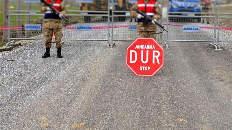 Koronavirüs nedeniyle köye giriş- çıkışlar kısıtlandı