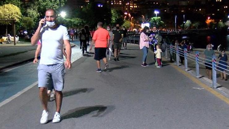 Fotoğraflar İstanbuldan Uyarılara rağmen maske takılmıyor