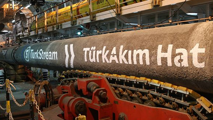 TürkAkım'dan doğal gaz akışı yeniden başladı TürkAkım'dan doğal gaz akışı yeniden başladı