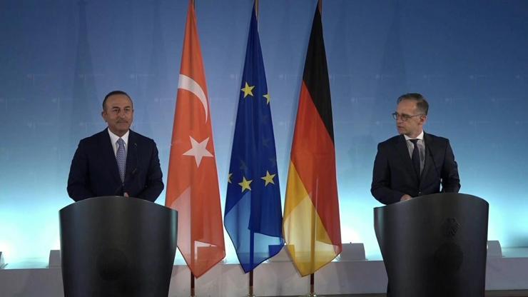 Son dakika... Bakan Çavuşoğlu ve Almanya Dışişleri Bakanı Maastan önemli açıklamalar | Video