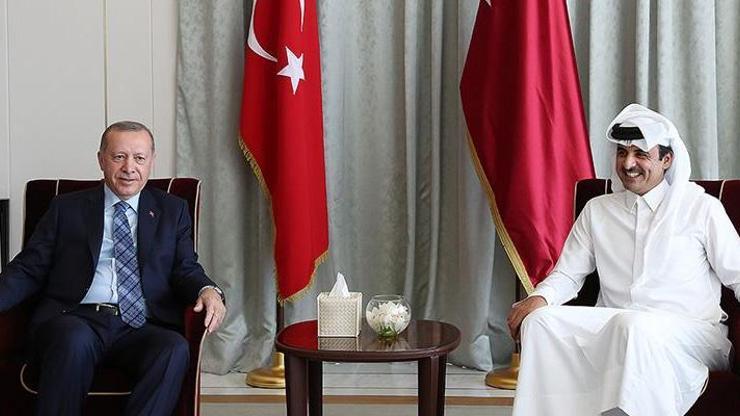 Katar Emiri Al Saniden Cumhurbaşkanı Erdoğan ile yaptığı görüşme sonrası açıklama