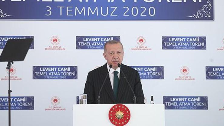 Son dakika: Cumhurbaşkanı Erdoğan temel atma töreninde konuştu | Video