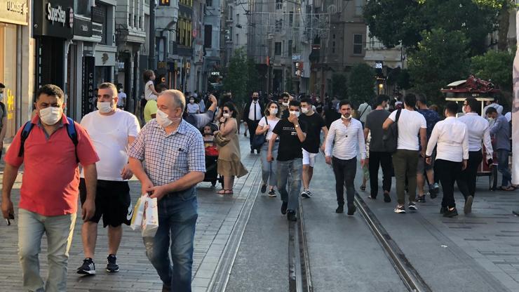 Maçka Parkı ve İstiklal Caddesinde yoğunluk