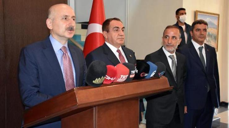 Bakanı Karaismailoğlu: Salgın sürecinde hiçbir şantiyemizi kapatmadık