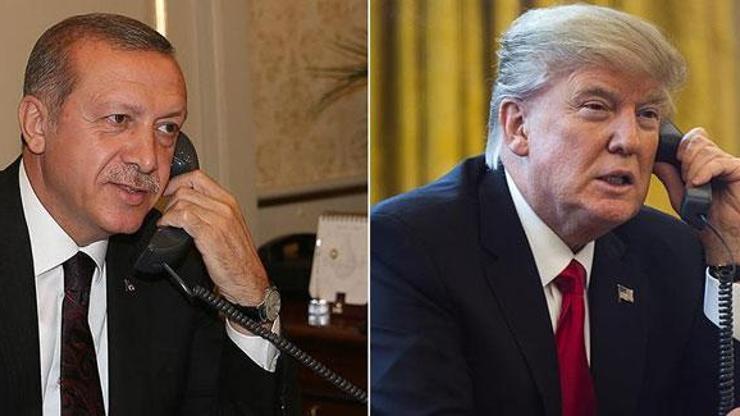 Son dakika haberi... Cumhurbaşkanı Erdoğan, Trump ile görüştü