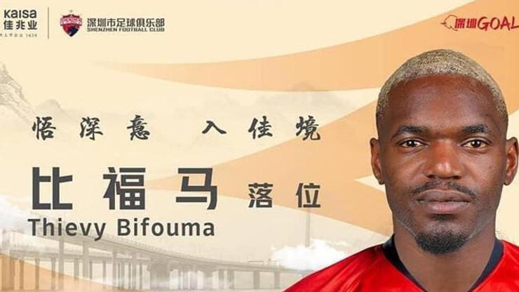 Son dakika... Bifouma Çin ekibi Shenzhene transfer oldu