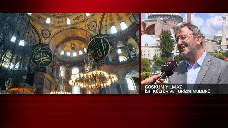 Ayasofya’daki eserler kayıp mı İstanbul Kültür ve Turizm Müdürü yanıtladı | Video