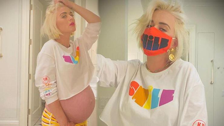 Katy Perryden hamilelik pozları
