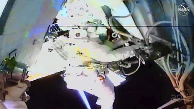 NASA paylaştı Son uzay yürüyüşü