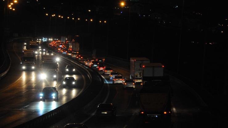 TEM Otoyolunda Kurban Bayramı yoğunluğu başladı