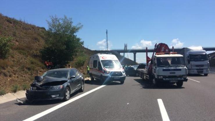 Son dakika... YSS Köprüsünde kaza: 1 ölü, 4 yaralı