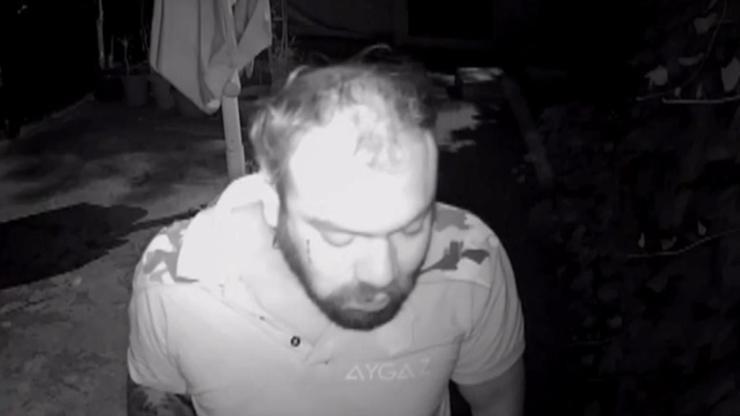Son dakika: Hırsızlık için girdi, yemek yedi, uyuyakaldı | Video