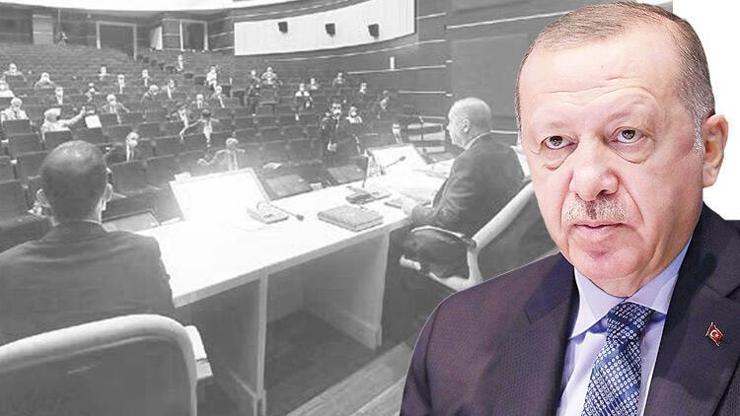 Cumhurbaşkanı Erdoğandan kurmaylarına uyarı: Konuştuklarımız aramızda kalsın