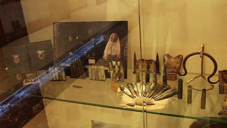 Son Dakika Zaferin özel müzesi: Şarapnel parçaları, tüfekler, mermiler... | Video