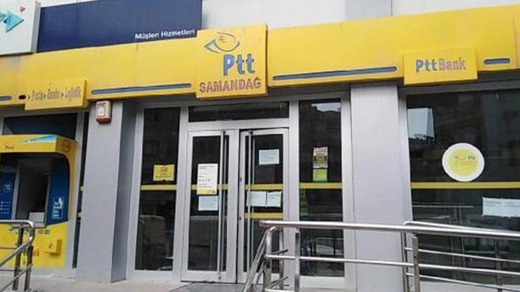 Samandağda PTT şubesi karantinaya alındı