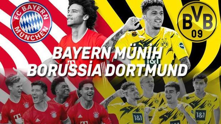 Bayern Münih Borussia Dortmund maçı ne zaman Almanya Süper Kupa saat kaçta Bayern Dortmund hangi kanalda
