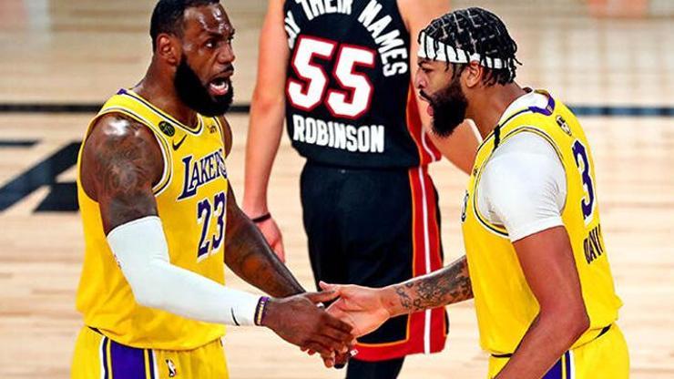 NBA finalinde ilk galibiyet Lakersın