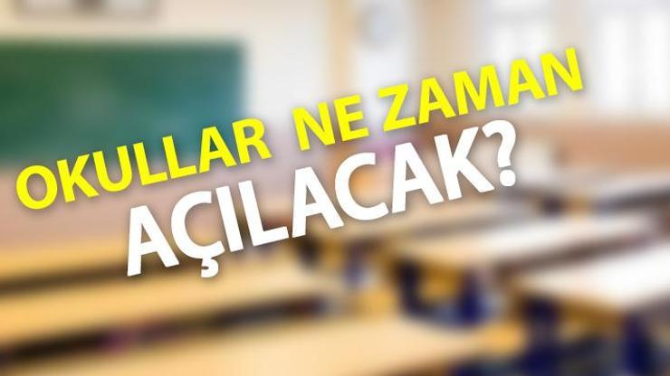 1. 2. 3. 4. 8. ve 12. sınıflar için okullar açılacak mı MEB duyurdu Okullar ne zaman açılacak