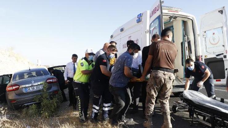 Bakan Karaismailoğlunun konvoyunda kaza: 2 yaralı