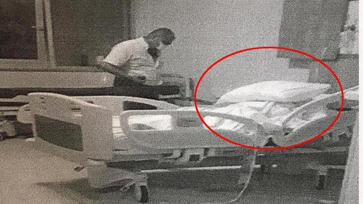 Hastane odasında boğmaya çalışırken yakalandı
