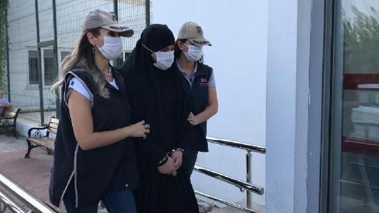 Adanada yakalanan DEAŞlı Raissinin kaldığı hücre evi görüntülendi