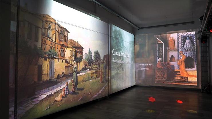 Osman Hamdi Bey eserleri dijital sergide | Video