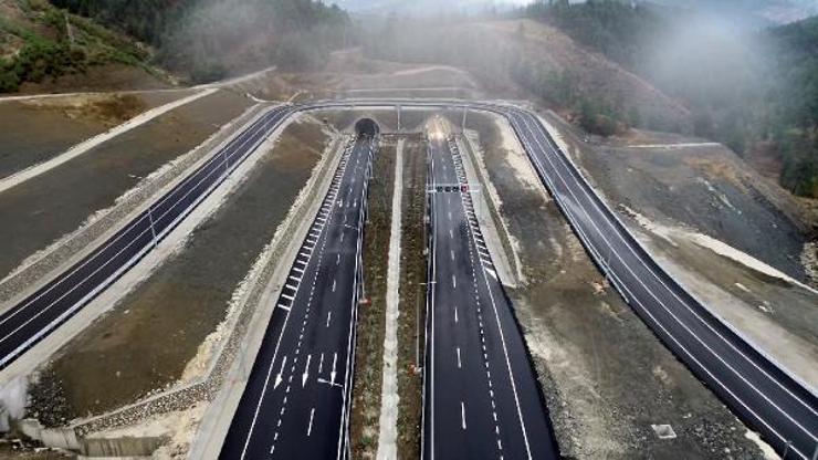 11 tünelli yolda ilk araç sürüşünü Cumhurbaşkanı Erdoğan yapacak