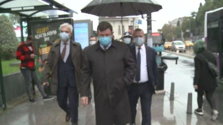 İstanbulda koronavirüs denetimi... İl Emniyet Müdürü Zafer Aktaş da denetimlere katıldı | Video