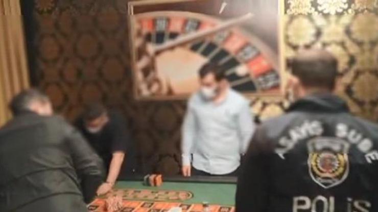 Koranavirüse rağmen kumar oynayanlara baskın kamerada | Video
