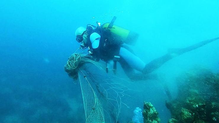 Denizlerin hayalet ağ avcısı | Video