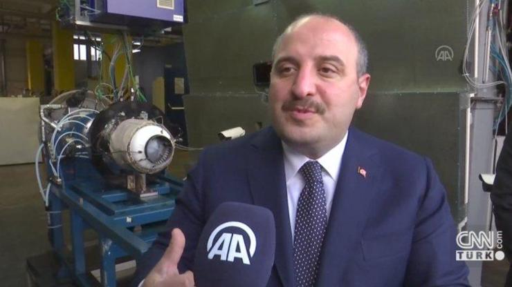 Sanayi Bakanı Varank Milli motoru test etti | Video
