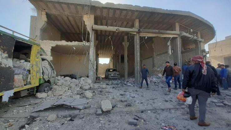 Suriyenin kuzeyindeki Babda bombalı terör saldırısı