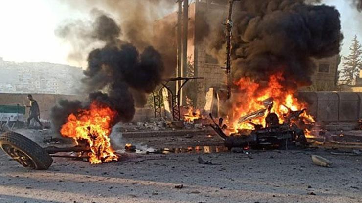 Afrinde bombalı araç patlatıldı: 2 ölü, 17 yaralı