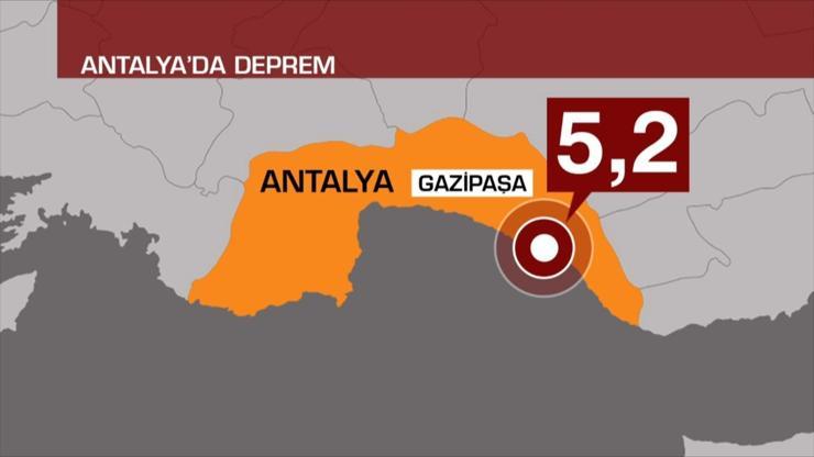 Antalya depremi kaç şiddetinde Yıkılan bina, can kaybı var mı