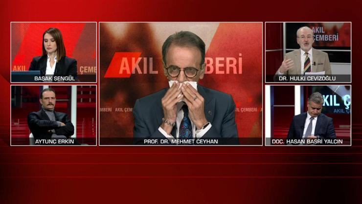 Prof. Dr. Mehmet Ceyhan canlı yayında rahatsızlandı Sağlık durumu iyi | Video