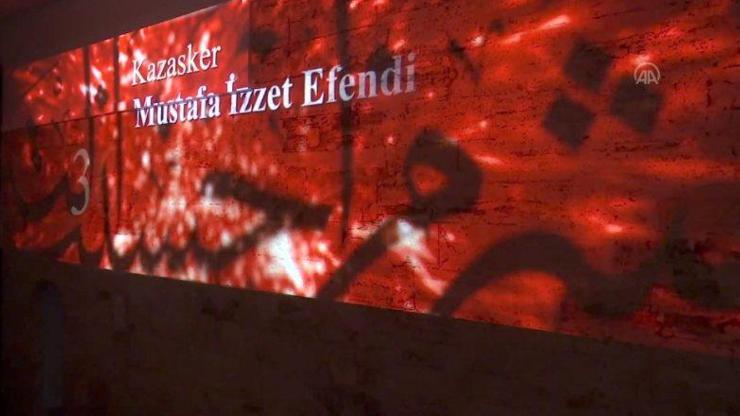 Kazasker Mustafa İzzet Efendi sergisi açıldı | Video