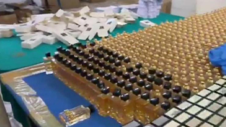 42 bin sahte parfüm ele geçirildi | Video