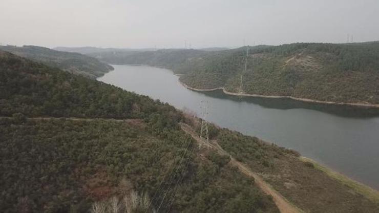 4 yıl arayla fotoğraflandı: Alibeyköy Barajı kurudu