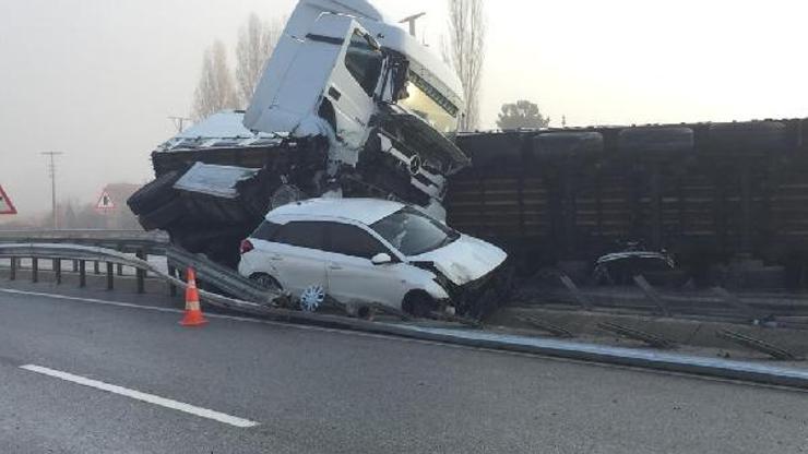 Kastamonu’da zincirleme kaza: 3 yaralı