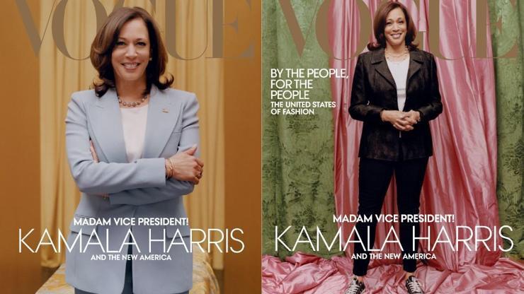 ABDnin yeni başkan yardımcısı Kamala Harrisin Vogue kapağı tartışma yarattı