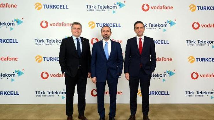 Son dakika.. Turkcell, Türk Telekom ve Vodafonedan iş birliği